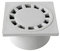 First Plast CHPP10G Chiusino Sifonato in Polipropilene, 10 x 10 cm, Diametro 40 mm, Grigio