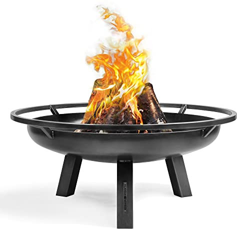 gartendekoparadies.de Bol à feu Porto cheminée décoration de Jardin en Acier (Largeur 70 cm)