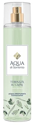 ACQUA DI SORRENTO | Terrazza su Capri Acqua Profumata, Famiglia Olfattiva Fiorita, Fruttata e Legnosa, Made in Italy, 245 ml