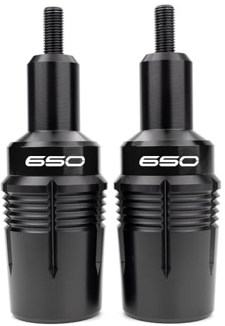 ZEXDDI Fit For Ka&wasaki Z650 RS Ninja650 Ninja 650 KRT Ninja 650L EX650 2017-2025 Motorcycle Frame Sliders Crash Protector Engine Guard Z 650 Falling Protection (Black)