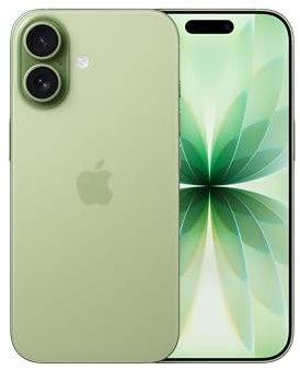 Apple iPhone 17 de 256 GB: Pantalla de 6,3 Pulgadas con Promotion, Chip A19, cámara Frontal Center Stage, Mayor Resistencia a los arañazos, autonomía para el día Entero; Verde Salvia