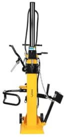 Hahn & Sohn Cedrus 11T LS08V - Cortador de leña eléctrico, vertical, resistente, seguro, para troncos de hasta 104 cm, fácil de hacer columnas de leña, cortadora de madera fuerte, cortadora de madera