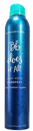 Bumble and bumble. Does It All Light Hold Hair Spray | Light Hold + Brushable, Touchable Finish | For All Curly, Wavy, Straight Hair Types | 10 Ounce
