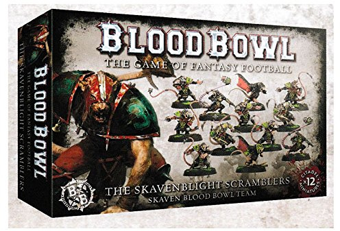 GAMES WORKSHOP 99120906001 Blood Bowl: The Skavenblight Scramblers Game
