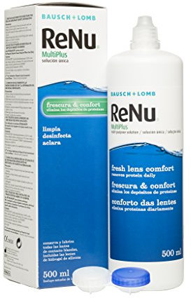 Renu Bausch + Lomb MultiPlus Solución Única 500ml para lentes de contacto blandas