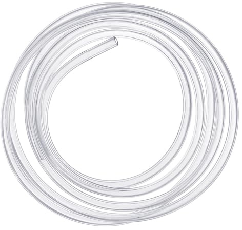 Kesote 16mm(diametro interno) x 20mm(diametro esterno) Tubo Flessibile in PVC, Tubo Trasparente di 2 Metri Ideale per Serbatoio e Acquario
