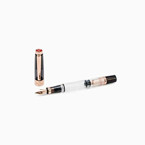 Twsbi Diamond 580 Smoke Rose Gold II Füllfederhalter M