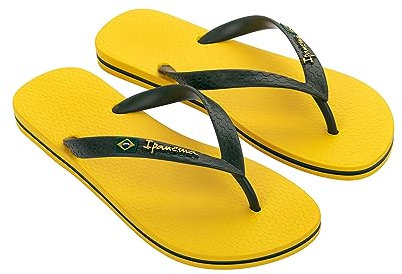 Ipanema Herren Clas Brasil Ii Ad Flipflop, Yellow Green, 43/44 EU