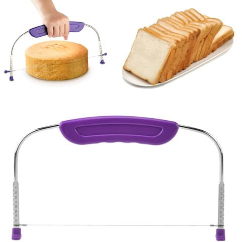 JEYORZY 1 Pezzi Taglia Torta, Taglia Torta a Strati, Taglia Pan di Spagna, Taglia Torte, Taglia Pane a Fette, Taglia Torta a Fette, Torte, Tortiere, Taglia Torta Professionale, Pasticceria