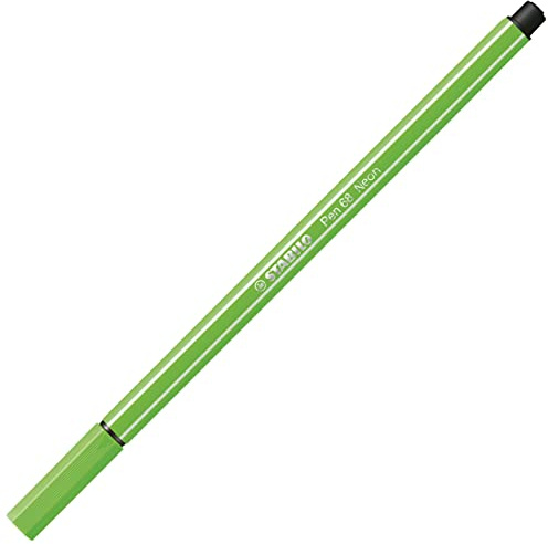 Stabilo 68/033 fiberpenna Pen neongrön