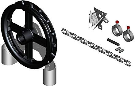 Paranco a catena per porta del garage, azionamento diretto, 2000 DDIRECT DRIVE - 2000D