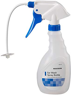 McKesson Ear Wash Spray Bottle, Wax Removal, Disposable Tip, 1 Count, 1 Pack