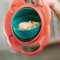 Cuenco antiderrames Bebe, cuenco de bebe, cuenco mágico de cuenco giroscópico con rotación de 360 grados cuenco para bebé cuenco de alimentación plato bebe cuenco niño cuenco antifugas derrame