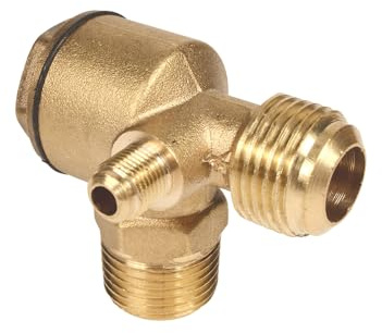 Valvola di non ritorno per compressore d'aria, filettatura esterna in ottone valvola di non ritorno del compressore, accessorio di ricambio attrezzo di collegamento tubo flessibile, 1/2 x 1/2