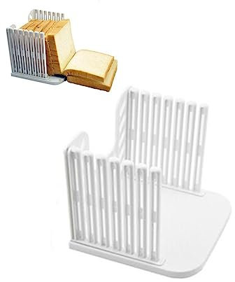 Cabilock Rebanadora De Pan Cortador Pan Cortadora De Tostadas Resina Abs Diseño Ligero