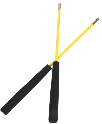LIOOBO 2pcs Baguettes de Diabolo Poignée Antidérapante en PU, Prises Confortables pour Garçon et Filles et Adultes, Accessoires de Jonglerie pour Exercices et Loisirs