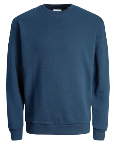 JACK & JONES herr Pullover-tröja Jjebasic Knit Crew Neck Noos