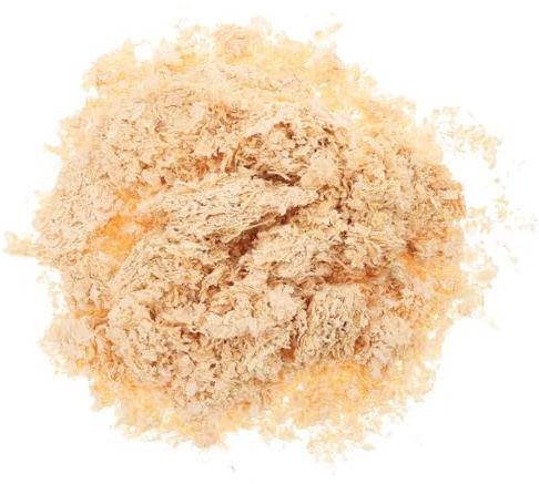SHINEOFI Natural Wood Shavings Hamster Bedding 500g Khaki Sawdust for Small Animals Pet Bedding Wood Chips with Water Absorbent and Odour Control for Sleeping Environment and Rabbit
