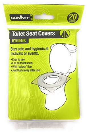 Summit Festival/Camping Toilet Seat Covers pk10