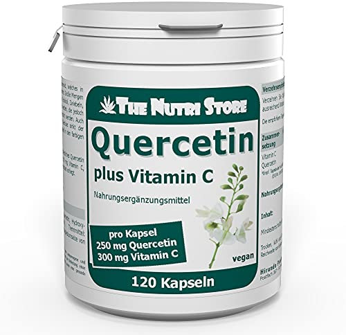 Quercetin 250 mg + Vitamin C 300 mg Kapseln 120 Stk.