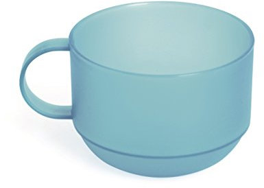 Excelsa Rainbow Tasse Jumbo 0,5 Litre Plastique Bleu Clair 11 x 11 x 8 cm