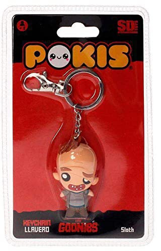 SD Toys Rd-rs530128, Sloth Llavero Cabezon Goma The Goonies Unisex Niños, Multicolor, 7 Centimeters