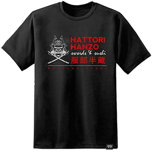 DPX-1 Kill Bill Hanzo Hattori Samurai svärd T-shirt kung fu kampsport film klassisk