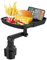 Hudhowks Cup Holder Expander Table | Car Tray Table Passenger Seats,Car Tray for Eating with Phone Slot and Swivel Arm, Car Food Table for Most Cup Holders, Road Trip Car Accessory