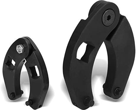 2 Uds Llave de Tuerca de Prensaestopas Ajustable OTC1266 7463 Llave de Prensaestopas de Cilindro Hidráulico de Acero Al Carbono para Cilindros Hidráulicos en Cargadores de Dirección Deslizante