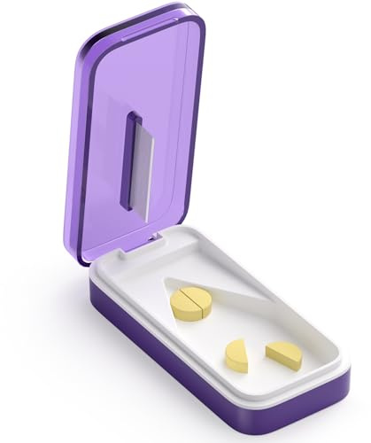 SevenYing Pill Cutter Splitter for Large or Small Pills, Precision Pill Splitters for Cutting Multiple Pills/Supplement/Medication/Vitamins