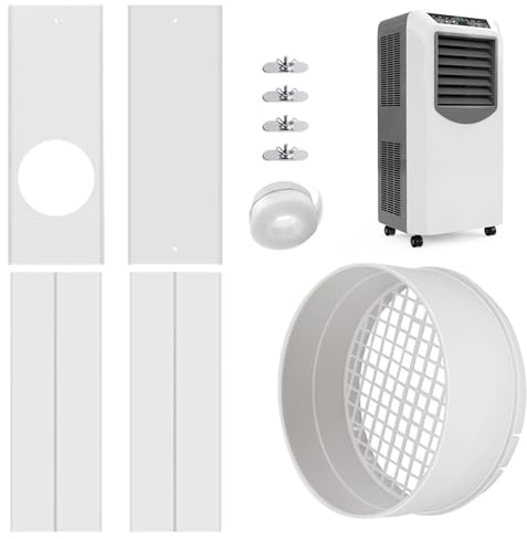 Kit di ventilazione per asciugatrice interna,Kit finestra di ventilazione per asciugatrice | Pannelli di tenuta per finestre - Parti per, accessori per, connettore