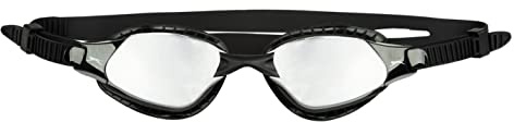 Slazenger Unisex Reflex Mirror Goggle Mask Swim Diving Pool Black