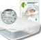 MammaVaiTra Protège-Matelas Imperméable en Bambou pour Lit Double 160x190x30 cm - Compatible avec 160x200x25 cm
