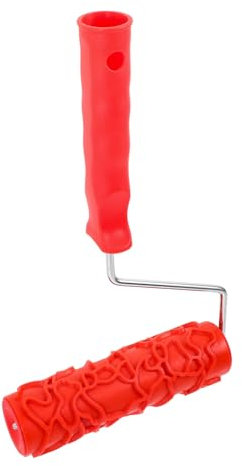 NULYLU Textured Paint Roller Tool for Wall Decoration Ergonomic Handle for Easy Portable Pattern Roller for Unique Textured Coatings and Finishes