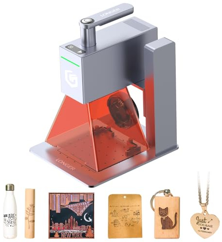 Longer Nano 6W graveur Laser Portable, 0.05mm de précision, 5000mm/ S, Machine de gravure à découpe Laser, outil de découpe graveur DIY pour bois, acrylique, cuir, tissu, métal, céramique