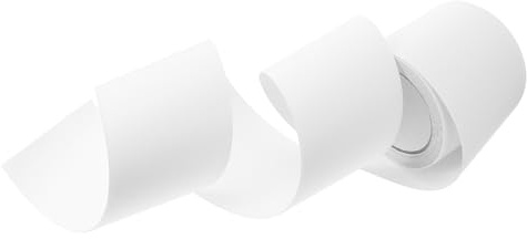 NIYANGLE Pegatinas Autoadhesivas Antideslizantes Goma White Fácil de Pegar y Quitar Rollo de 100mm X 5m para Suelas de Zapatos para Suelos Lisos y Días Lluviosos