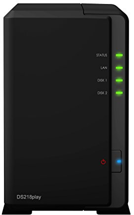 Synology DiskStation DS218play Bundle inkl. WD Red (2 x 2TB WD Red)
