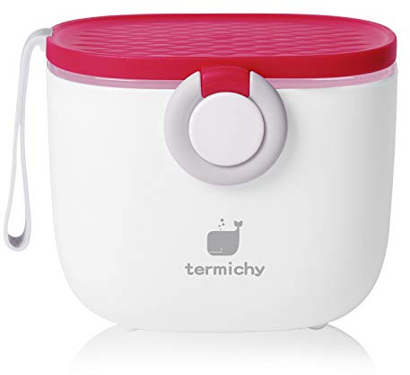 Termichy Milk Powder Dispenser Pot - Formula Dispenser for Baby - 250g(Red)