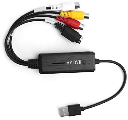 Périphérique de Carte de Capture Vidéo USB 2.0, Magnétoscope TV vers DVD Convertisseur Numérique Adaptateur de Carte D'acquisition Prise en pour Adaptateur PC