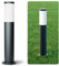 linovum BOSEA-A Sockelleuchte anthrazit mit 1x E27 Fassung - Pollerleuchte 50cm hoch - Outdoor Wegeleuchte aus Edelstahl IP44