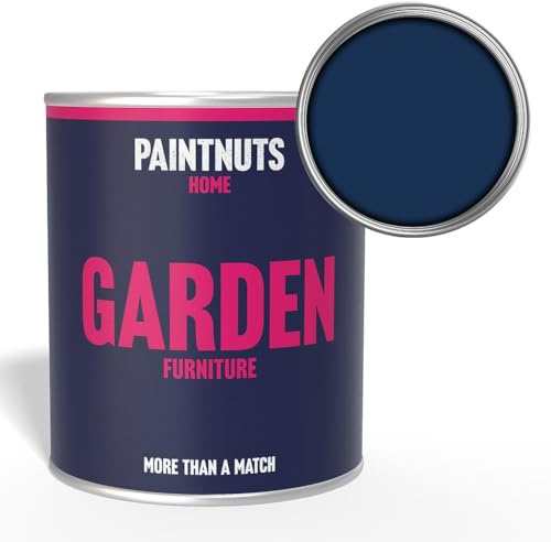 Paintnuts Garden Furniture Paint - RAL-5013 - COBALT BLUE Gloss 500ml Tin