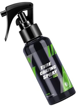 Vernice lucida per pneumatici, spray lucido per pneumatici per auto, agente di lucentezza per pneumatici - agente di rivestimento per pneumatici, vernice per pneumatici auto, lucidante per pneumatici