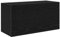 vidaXL Bad-Wandschrank Schwarz 60x25x30 cm Holzwerkstoff, Bad-Hängeschrank, Hängeschrank Badezimmer, Wand-Badschrank, Hängeschrank Bad