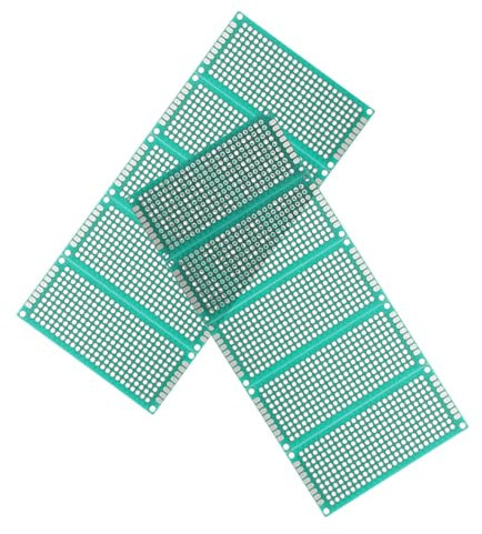 PartyKindom 10pezzi Scheda Di Circuito Pcb Board Breadboard Scheda Pcb Breadboard Kit Piastra Sperimentale Per Saldatura Fai Da Te e Manutenzione Elettronica