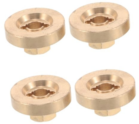 JOINPAYA 4set Precision Fit Rc Car Wheel Adaptor Brass Hub for Diy Model Car Assemblies