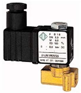 RIEGLER 102883-MV 1311 2/2-MV,MS,NC,direktg.,230V,50Hz,10VA,FPM,G1/8,PN0-18bar, 1Stk