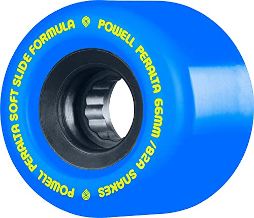 Powell Peralta Snakes SSF Pro 82A Skateboard Wheels 66mm Blue