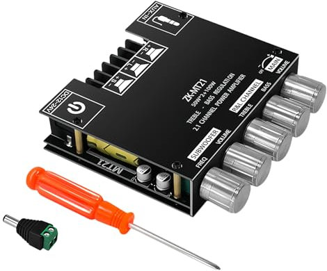 Module Amplificateur, Carte Amplificateur Bluetooth 2.1, Carte Amplificateur De Classe Amplificateur De Puissance pour Haut-Parleurs Bluetooth 5.0 pour D'Étagère De Bureau Extérieur À La Maison