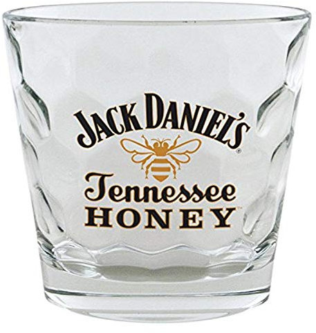 M. Cornell Jack Daniel's Tennessee Honey Dof Glass, 1 Count (Pack of 1)