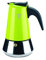 Pezzetti, Steelexpress Espressokocher mit 6 Tassen aus Edelstahl, ergonomischer Griff, hitzebeständig, geeignet für alle Kochflächen, geeignet für Induktion, lila